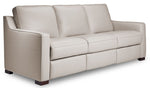 Karissa Power Reclining Sofa - White