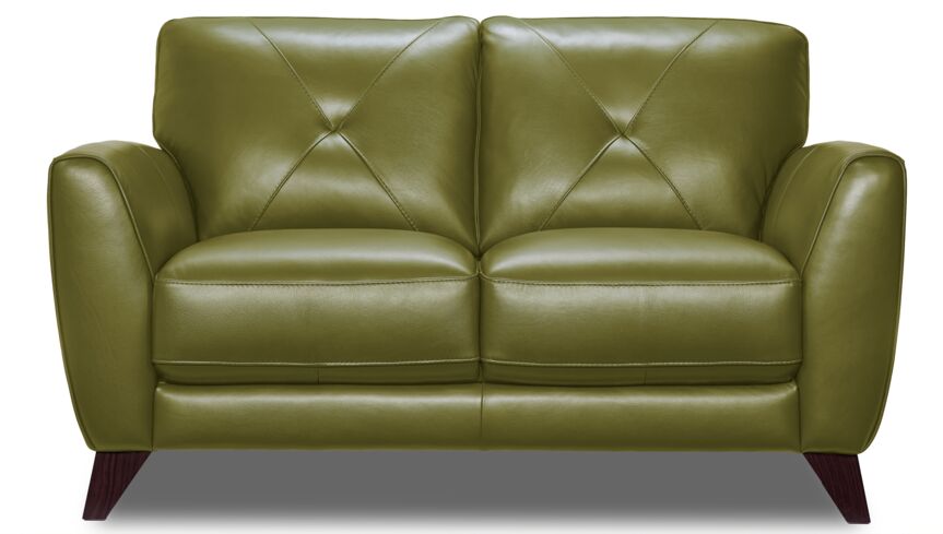 Kendra Loveseat - Apple Green