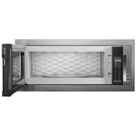 KitchenAid Stainless Steel Built-In Low Profile Microwave with Trim Kit (1.1 cu. ft.) - YKMBT5011KS