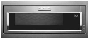 KitchenAid Four micro-ondes encastré 1,1 pi³ à profil bas avec trousse d’encastrement acier inoxydable YKMBT5011KS 