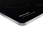 KitchenAid Stainless Steel 30" 5-Element Electric Sensor Induction Cooktop - KCIG550JSS
