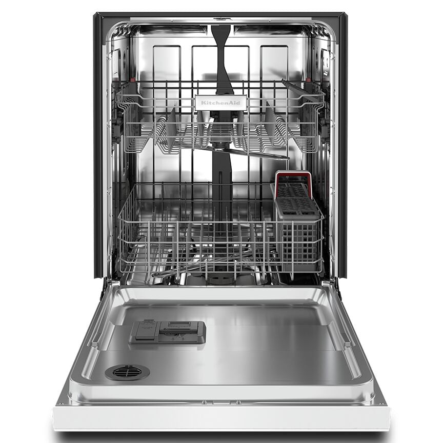 KitchenAid White Dishwasher with ProWash™ (47 dBA) - KDFE104KWH