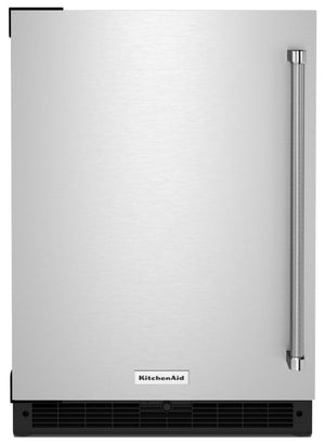 KitchenAid Réfrigérateur 4,9 pi³ sous le comptoir acier inoxydable KURL114KSB