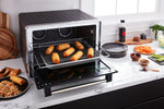KitchenAid® Black Matte Dual Convection Countertop Oven with Air Fry and Temperature Probe - KCO224BM