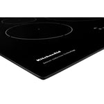 KitchenAid Black 36" 5-Element Electric Sensor Induction Cooktop - KCIG556JBL