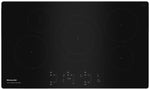 KitchenAid Stainless Steel 36" 5-Element Electric Sensor Induction Cooktop - KCIG556JSS
