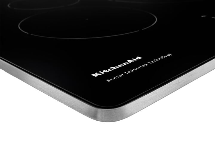 KitchenAid Stainless Steel 36" 5-Element Electric Sensor Induction Cooktop - KCIG556JSS