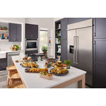 KitchenAid Fingerprint Resistant Stainless Steel 48" Built-In Side-by-Side Refrigerator (29.4 cu. ft.) - KBSD708MPS