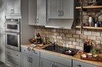 KitchenAid Stainless Steel 36" Electric Cooktop with 5 Elements and Touch-Activated Controls - KCES956KSS