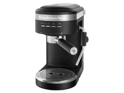 KitchenAid Machine à espresso semi-automatique noir mat KES6403BM