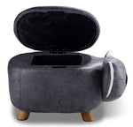 Koala Storage Ottoman - Grey