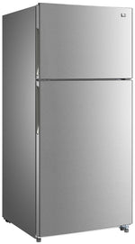 L2 29.5" 18 Cu. Ft. Stainless Steel Top-Freezer Refrigerator - LRT18S4ASTC