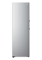 LG Platinum Silver Steel Counter Depth Upright Column No Frost Cooling Freezer (11.4 Cu.Ft) - LROFC1104V