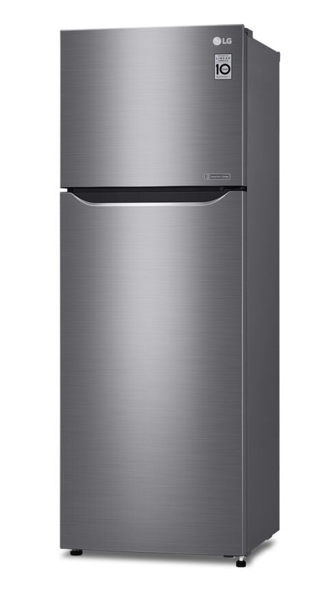 LG Platinum Silver 24" Counter Depth Compact Top Freezer Refrigerator with DoorCooling+ (11.1 Cu.Ft) - LTNC11131V