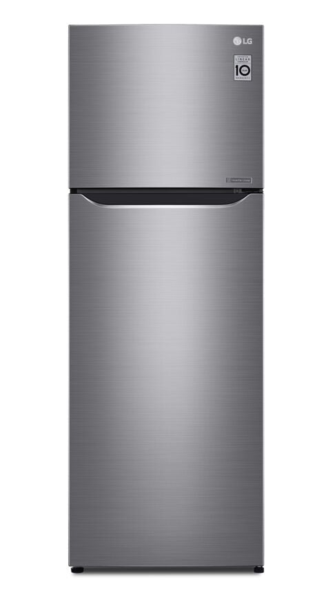 LG Platinum Silver 24" Counter Depth Compact Top Freezer Refrigerator with DoorCooling+ (11.1 Cu.Ft) - LTNC11131V