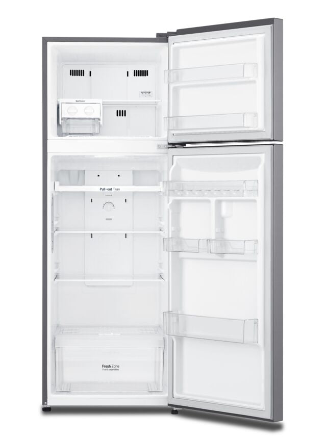 LG Platinum Silver 24" Counter Depth Compact Top Freezer Refrigerator with DoorCooling+ (11.1 Cu.Ft) - LTNC11131V