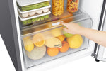 LG Platinum Silver 24" Counter Depth Compact Top Freezer Refrigerator with DoorCooling+ (11.1 Cu.Ft) - LTNC11131V