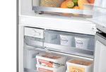 LG 28" 15 Cu. Ft. Platinum SilverCounter-Depth Bottom-Freezer Refrigerator with Door Cooling - LBNC15251V