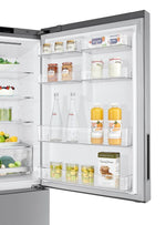 LG 28" 15 Cu. Ft. Platinum SilverCounter-Depth Bottom-Freezer Refrigerator with Door Cooling - LBNC15251V