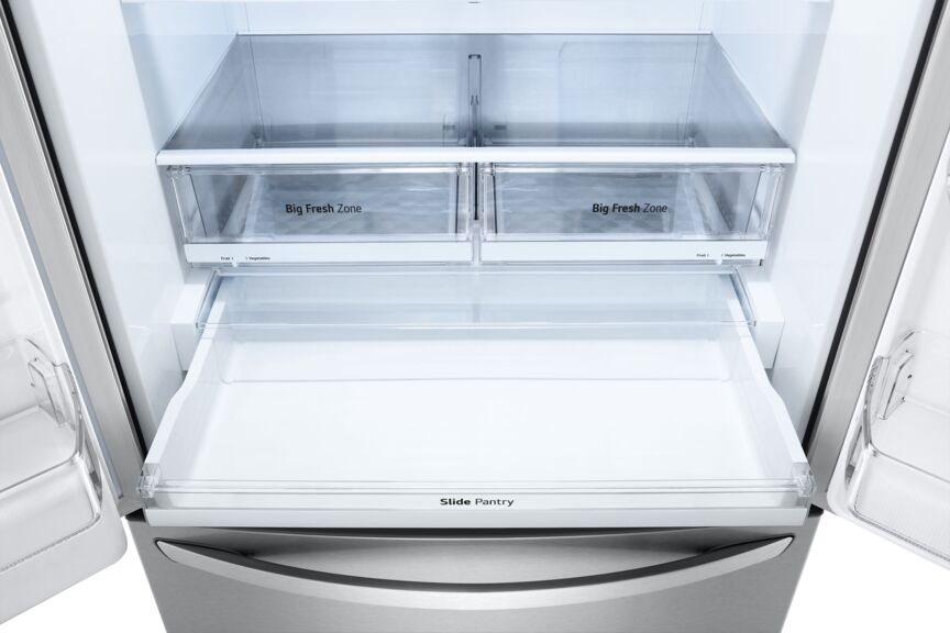 LG Smudge Resistant Stainless Steel 36" French Door Refrigerator with Water dispenser (29 Cu.Ft) - LRFWS2906S