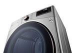 LG Graphite Steel Front Load Electric Steam Dryer with Built-In AI (7.4 Cu.Ft) - DLEX3850V