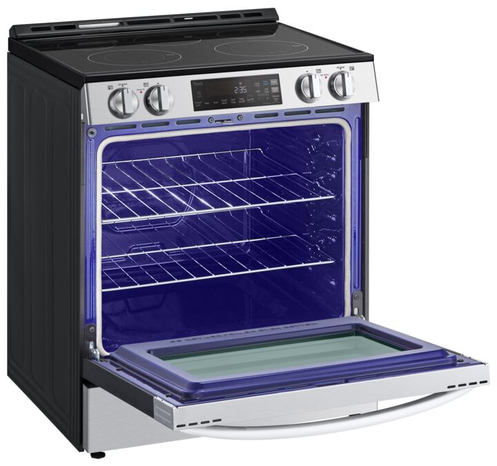 LG Smudge Resistant Stainless Steel Smart Wi-Fi Enabled Electric Slide-in Range with EasyClean® ( 6.3 cu ft.) - LSEL6331F