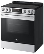 LG Smudge Resistant Stainless Steel Smart Wi-Fi Enabled Fan Convection Electric Slide-in Range with Air Fry & EasyClean® (6.3 cu. ft.) - LSEL6333F