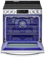 LG Smudge Resistant Stainless Steel Smart Wi-Fi Enabled Fan Convection Electric Slide-in Range with Air Fry & EasyClean® (6.3 cu. ft.) - LSEL6333F