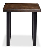 Langley End Table - Walnut