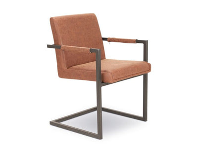 Leny Chaise avec bras – brun antique