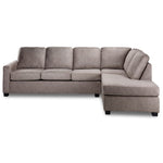 Lindsay 2 Pc. Sectional with Right Facing Chaise - Beige