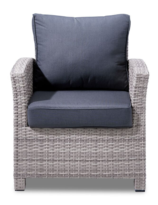 Maldives Outdoor 4-Piece Conversation Set - Grey