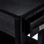 Manila 24" Chairside Table - Black