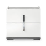 Mara Night Table - White Lacquer