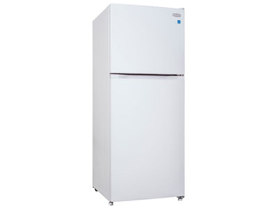 Marathon Réfrigérateur 12,1 pi³ avec congélateur en haut 23,4 po blanc MFF123W