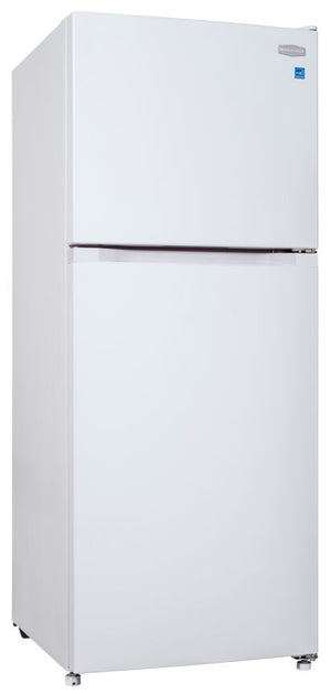 Marathon Réfrigérateur 12,1 pi³ avec congélateur en haut 23,4 po blanc MFF123W