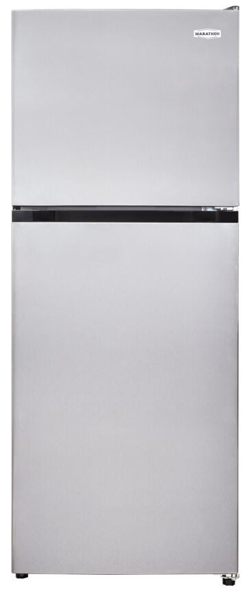 Marathon 23.4" 12.1 Cu.Ft. Stainless Steel Top-Freezer Refrigerator - MFF123SS