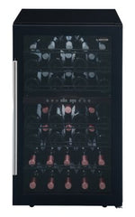 Marathon Black Freestanding Dual Zone Cooler 43 bottles (3.2 cu. ft.) - MWC145-DBL