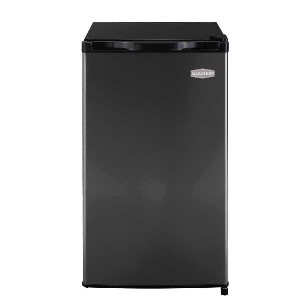 Marathon Black Stainless Compact Refrigerator (4.5 cu.ft.) - MAR45BLS-1