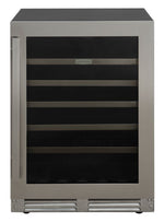 Marathon 24" Stainless Steel Single Zone Undercounter Convertible Wine/Beverage Cooler (5.4 cu.ft) - MBWC56-SS