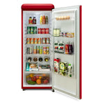 Epic 21.5" Red Retro All-Refrigerator (9.0 cu. ft.) - ERAR88RED