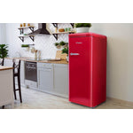 Epic 21.5" Red Retro All-Refrigerator (9.0 cu. ft.) - ERAR88RED