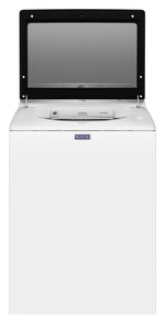 Maytag White Top-Load Washer with Pet Pro (5.4 cu. ft.) - MVW6500MW