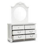 Melanie 6-Drawer Dresser - White