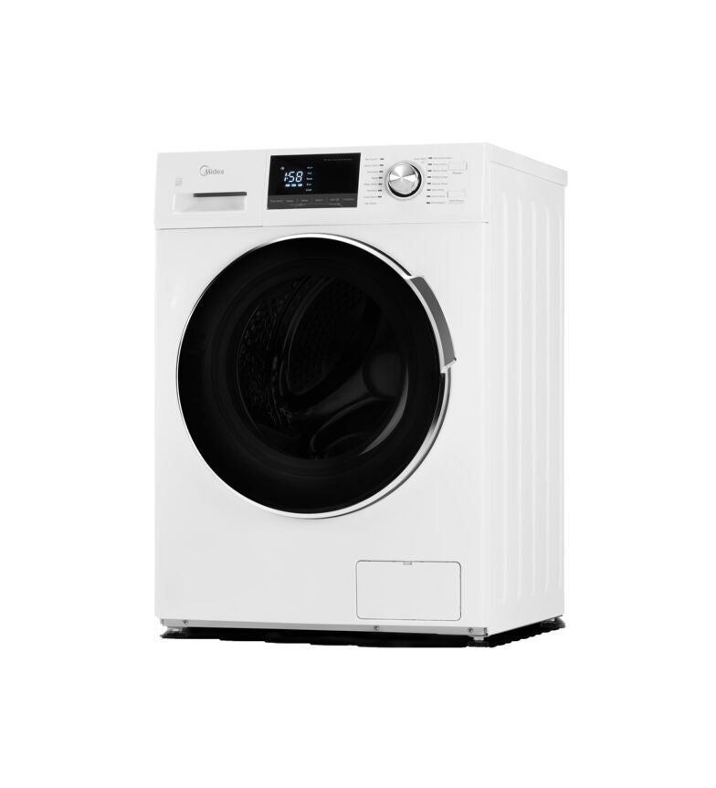 Midea White 24" Front Load Washing Machine (3.1 Cu.Ft) - MLH27N5AWWC