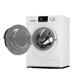 Midea White 24" Front Load Washing Machine (3.1 Cu.Ft) - MLH27N5AWWC