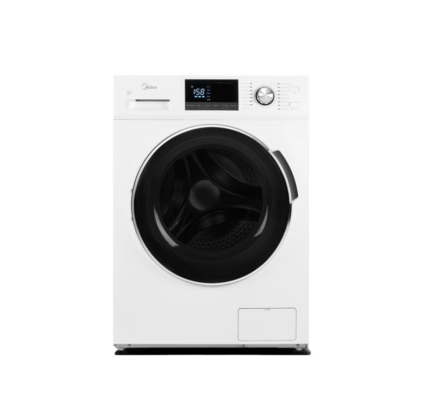 Midea White 24" Front Load Washing Machine (3.1 Cu.Ft) - MLH27N5AWWC