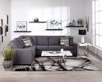 Neto 2pc Sectional with Right Facing Corner Sofa- Dark Grey