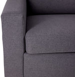 Neto 2pc Sectional with Right Facing Corner Sofa- Dark Grey