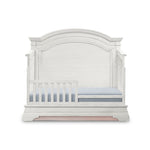 Olivia Arch Top Toddler Bed Package - Brushed White